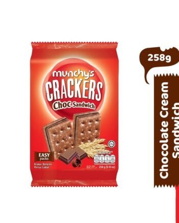 Munchy's Crackers Choc Sandwich Chocolate Cream (258g)