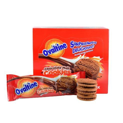 Ovaltine Chocolate Malt Cookies 30g x 12 Packs