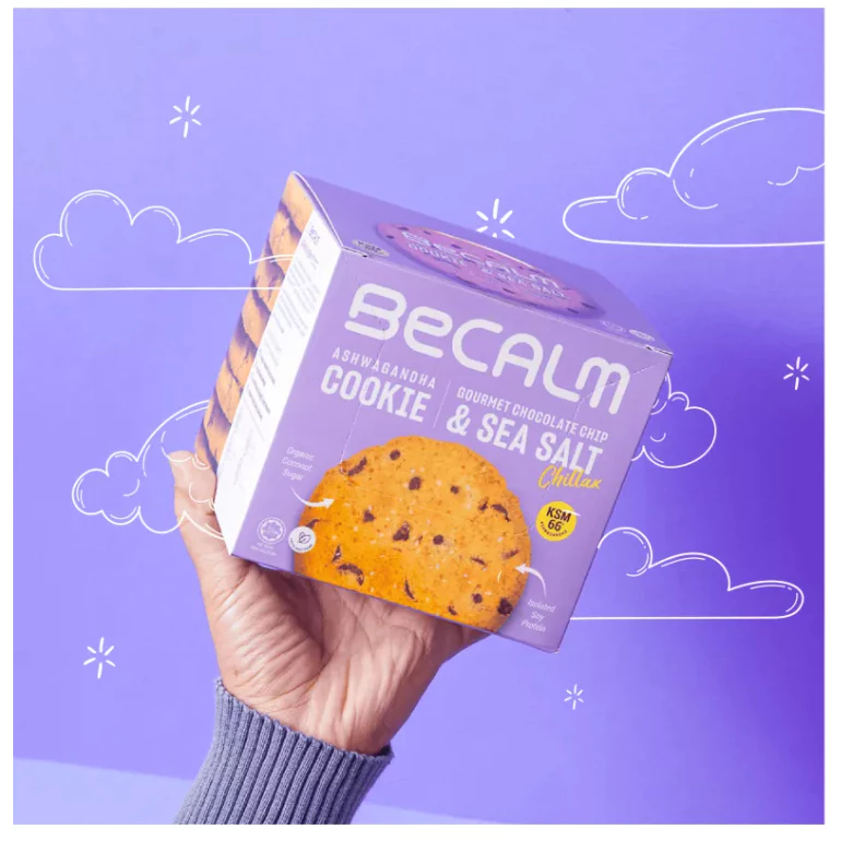 BECALM Chillax Cookies (Gourment Chocolate Chip& Sea salt)