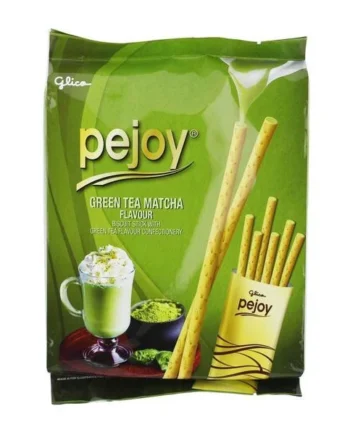 Glico Pejoy Family Pack Green Tea Matcha Flavour 126g (7 individual packs)