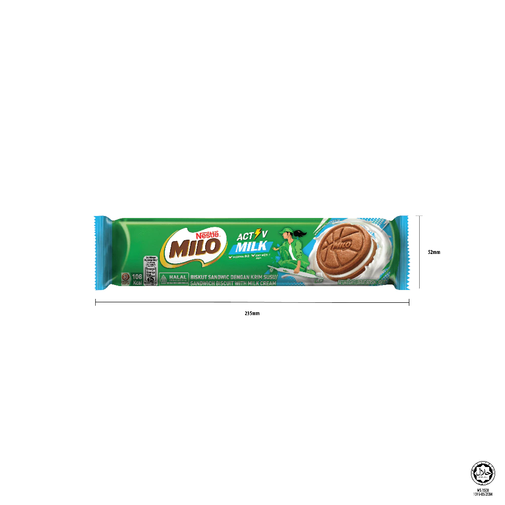 NESTLE MILO Milk Biscuit (104g)